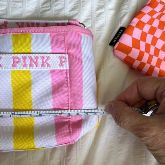 PINK Victorias Secret Pink and Yellow Bag -new - Picture 8 of 9